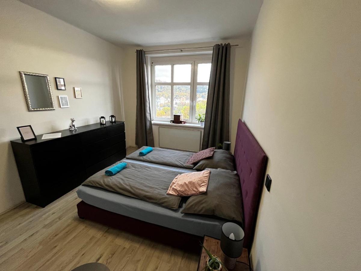 Large 3 Bedroom Apartment With City Skyline View Karlovy Vary Extérieur photo